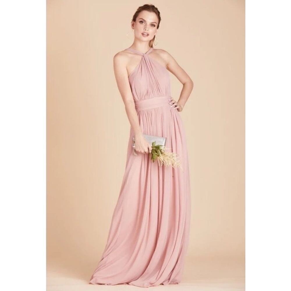 NWT BIRDIE GREY Kiko Bridesmaid Dress in Rose Quartz Size Small